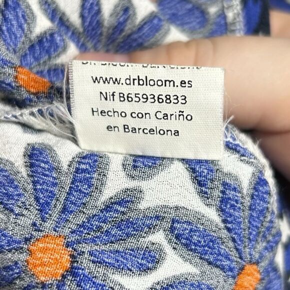 Dr. Bloom‎ Boutique Blue Daisy Floral Flowy Shift Sundress Dress Small / Medium - Picture 7 of 7